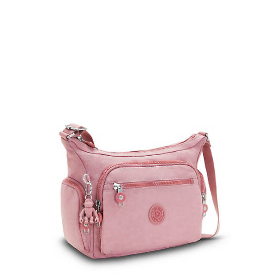 Torba Crossbody Kipling Gabbie Small Beżowe Różowe | PL 2078MQ